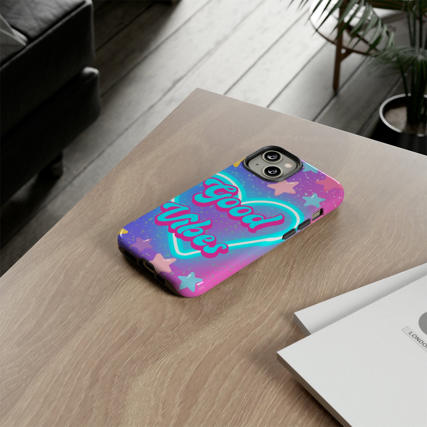 Good vibes girly phone case