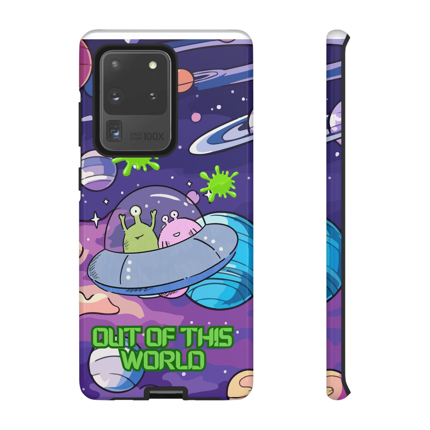 Alien Space protective phone case