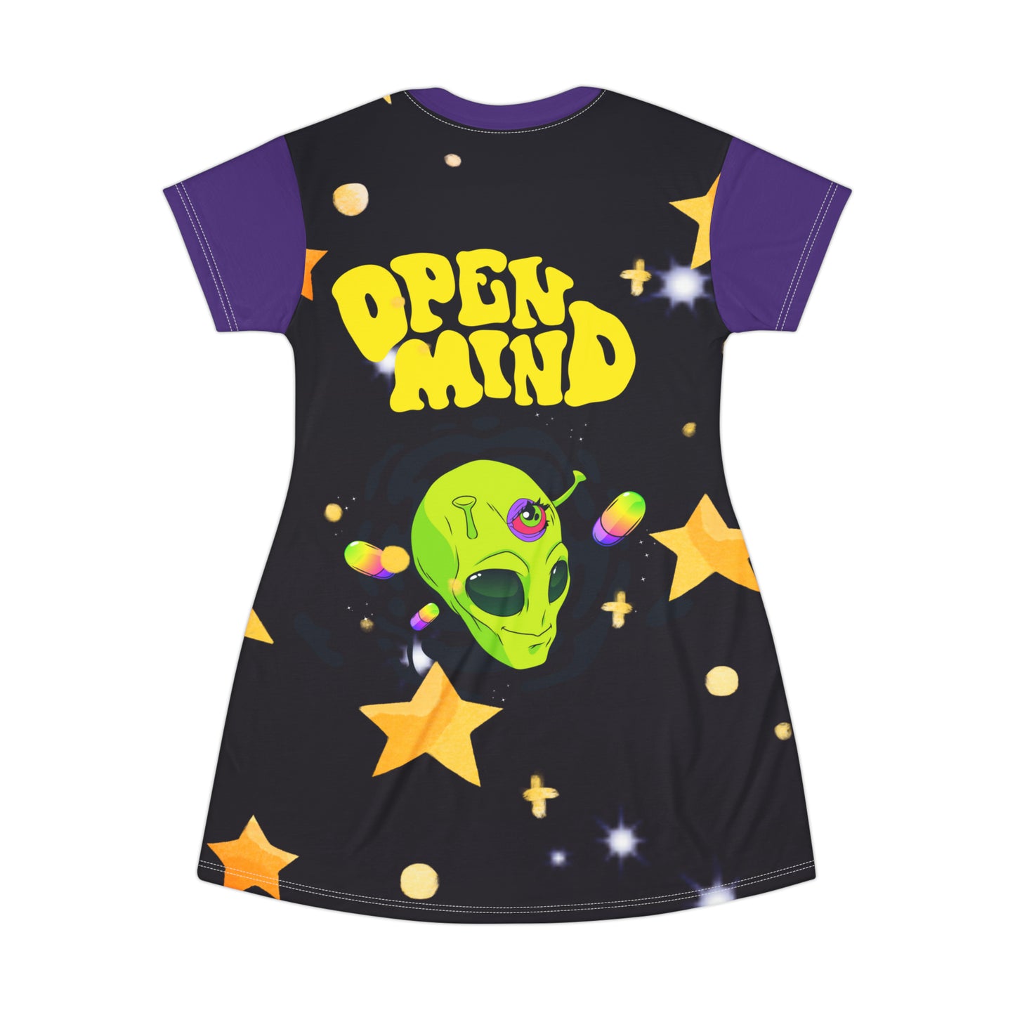 Open Mind T-Shirt Dress