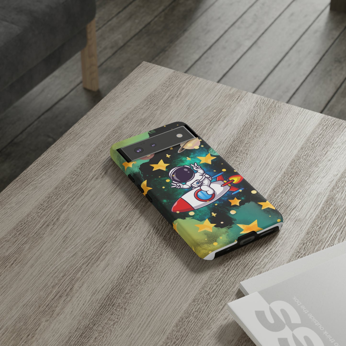 To the moon protective phone case