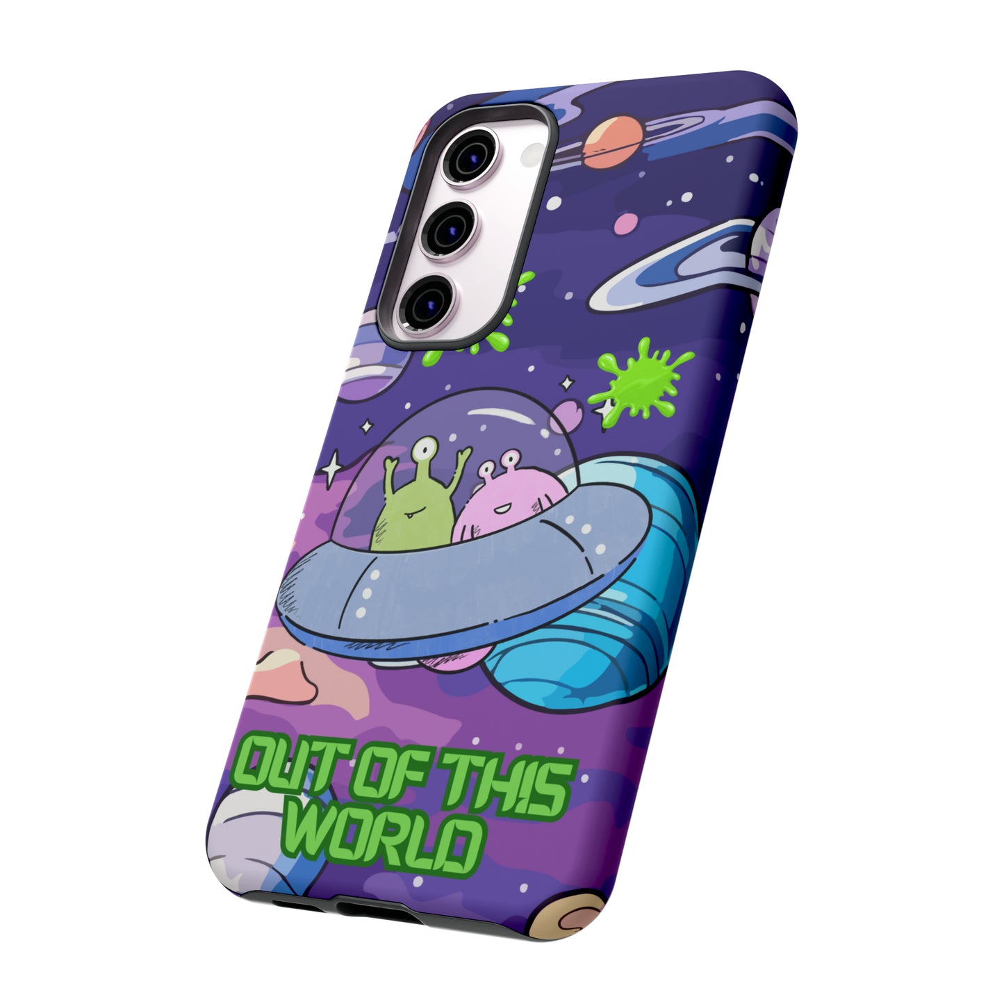 Alien Space protective phone case