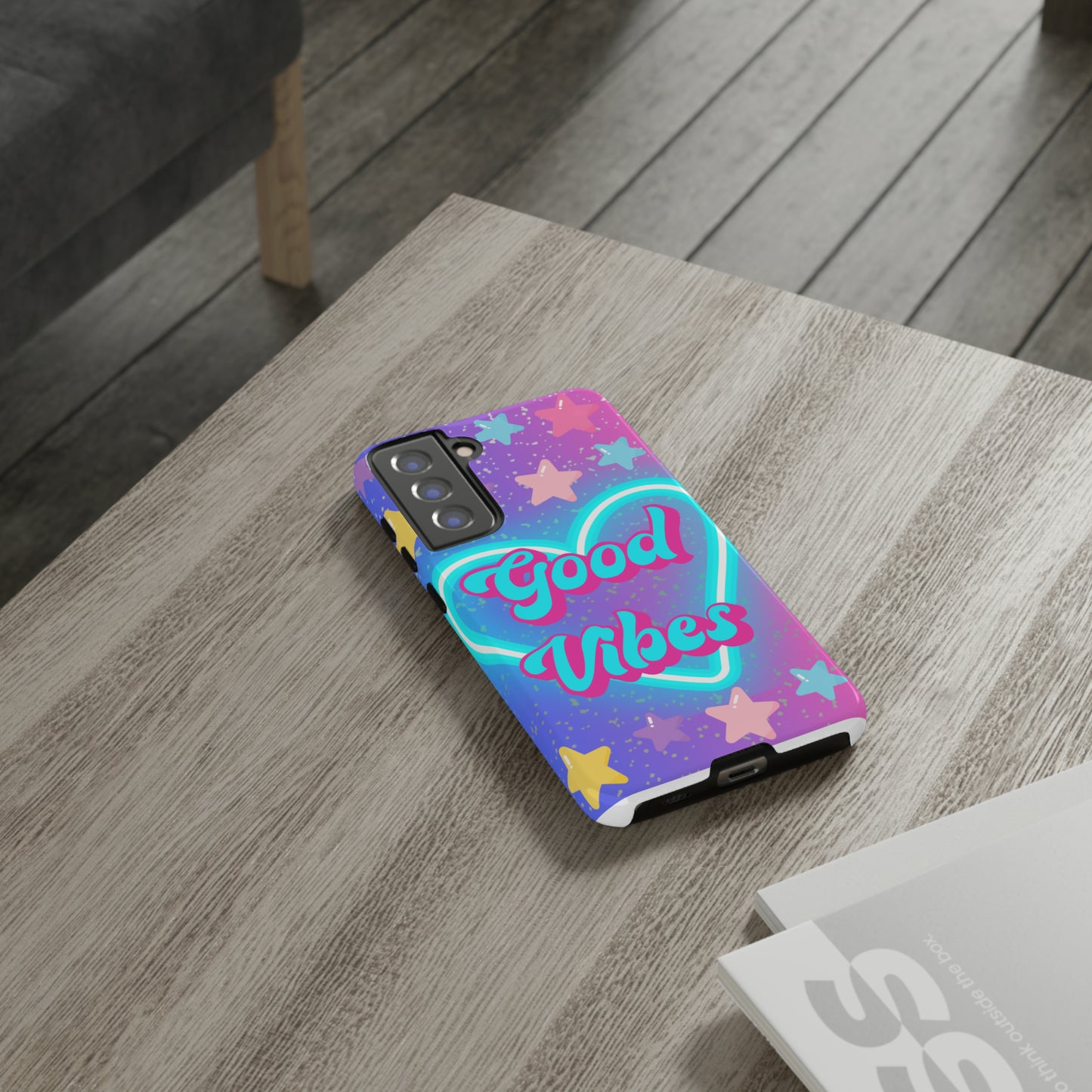 Good vibes girly phone case