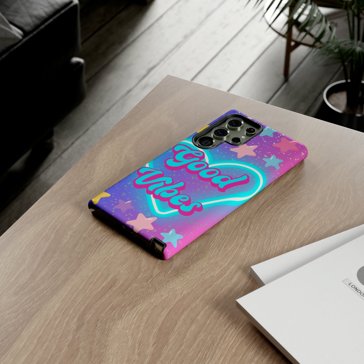 Good vibes girly phone case