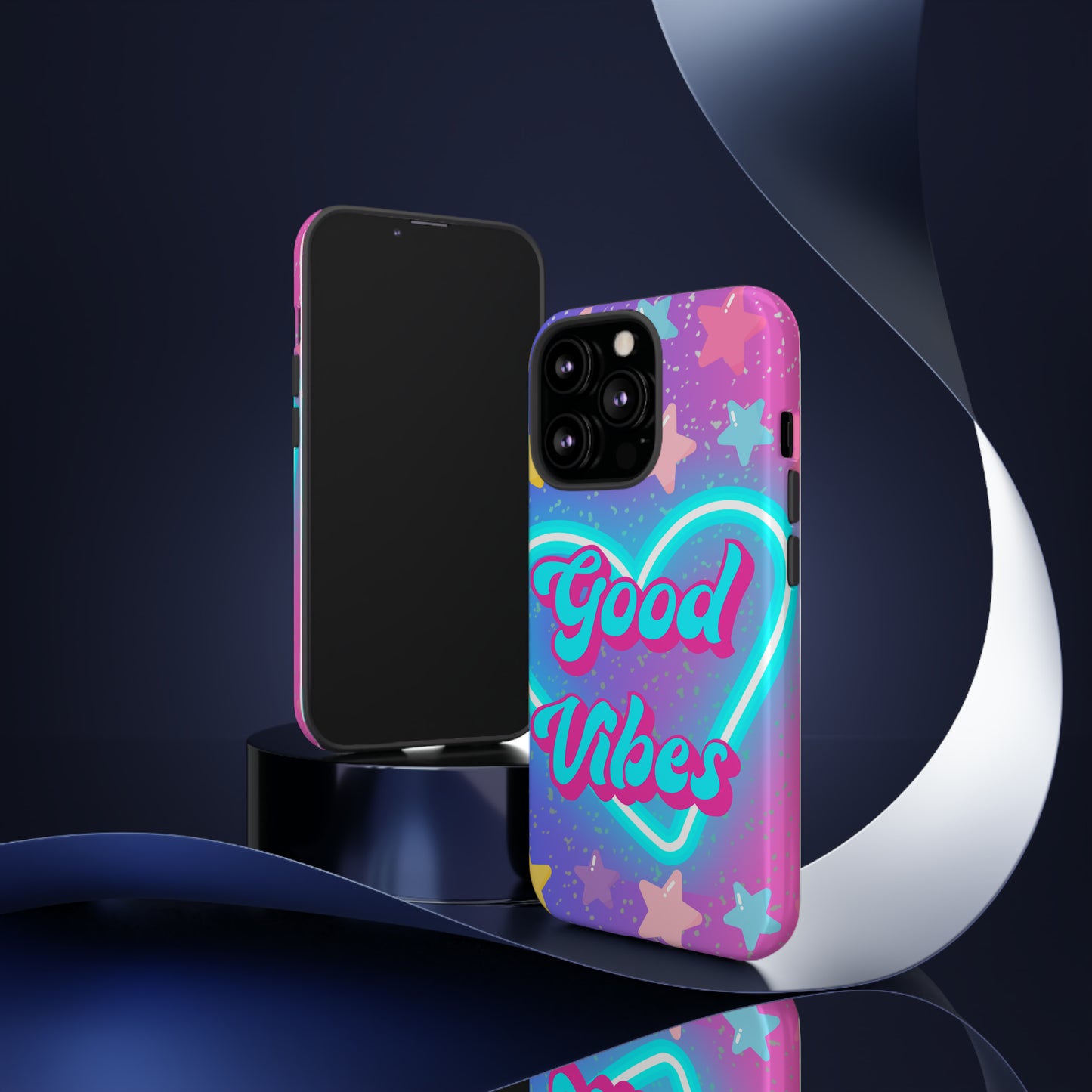 Good vibes girly phone case