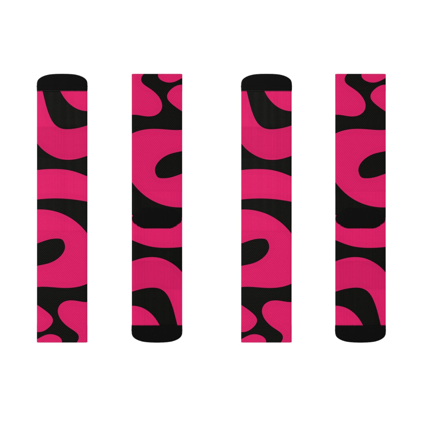 Pink Swirl Socks