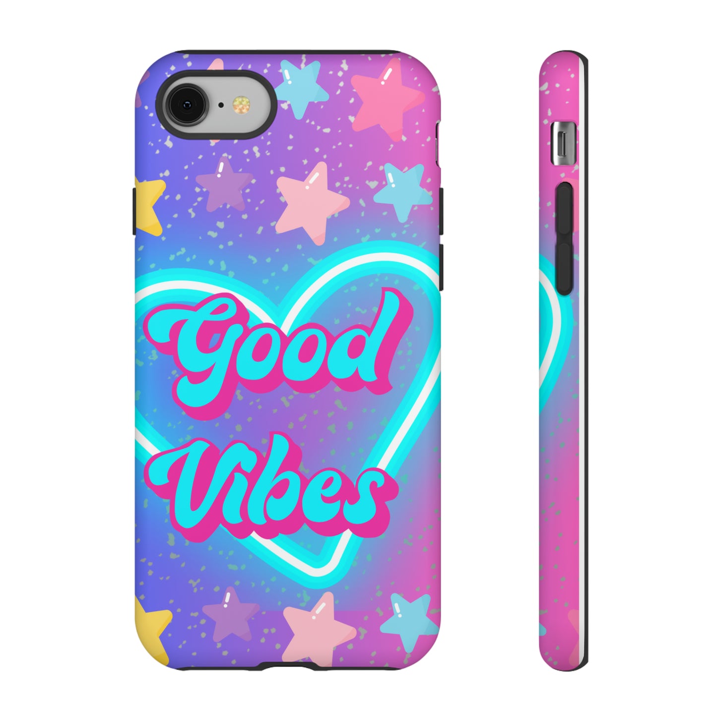 Good vibes girly phone case