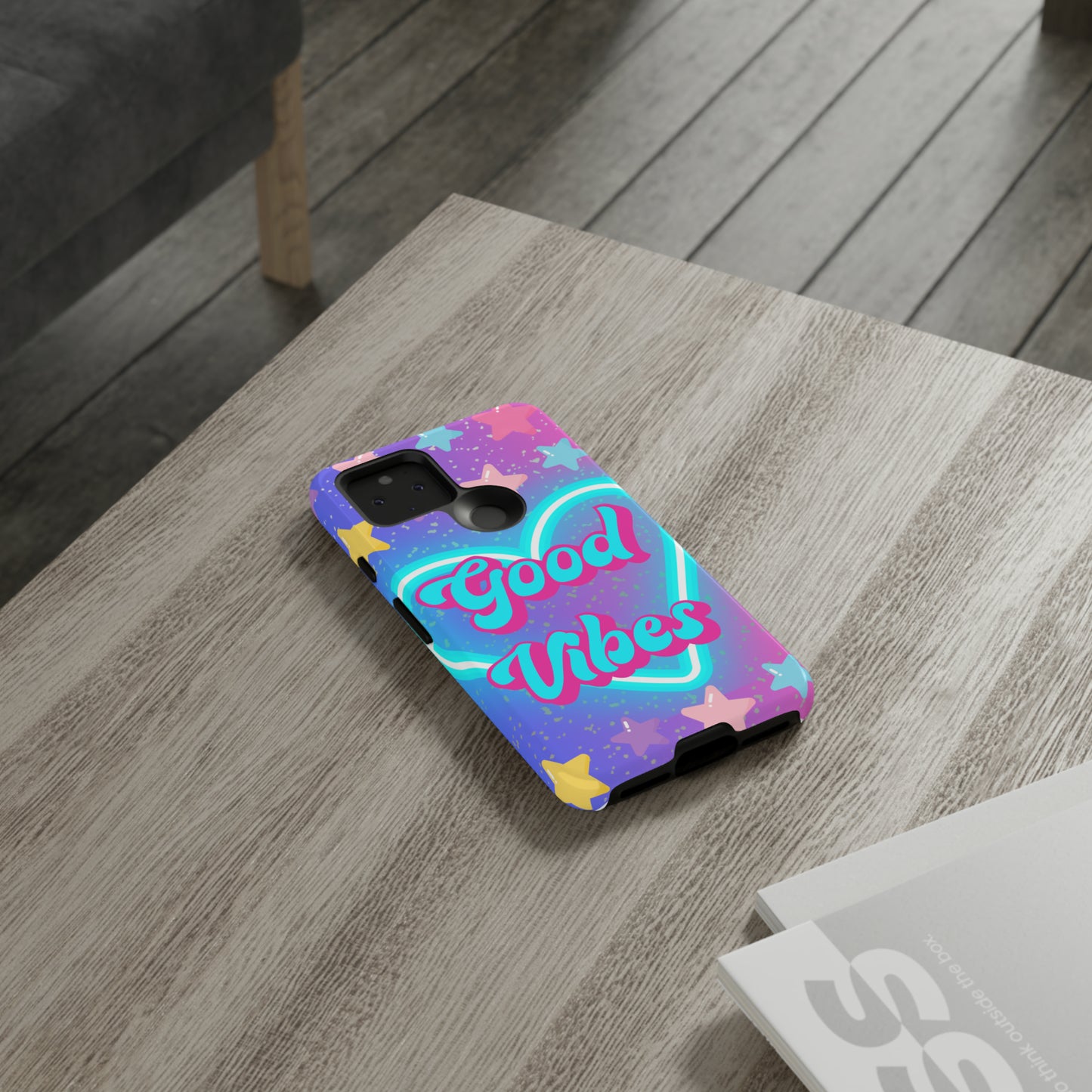 Good vibes girly phone case