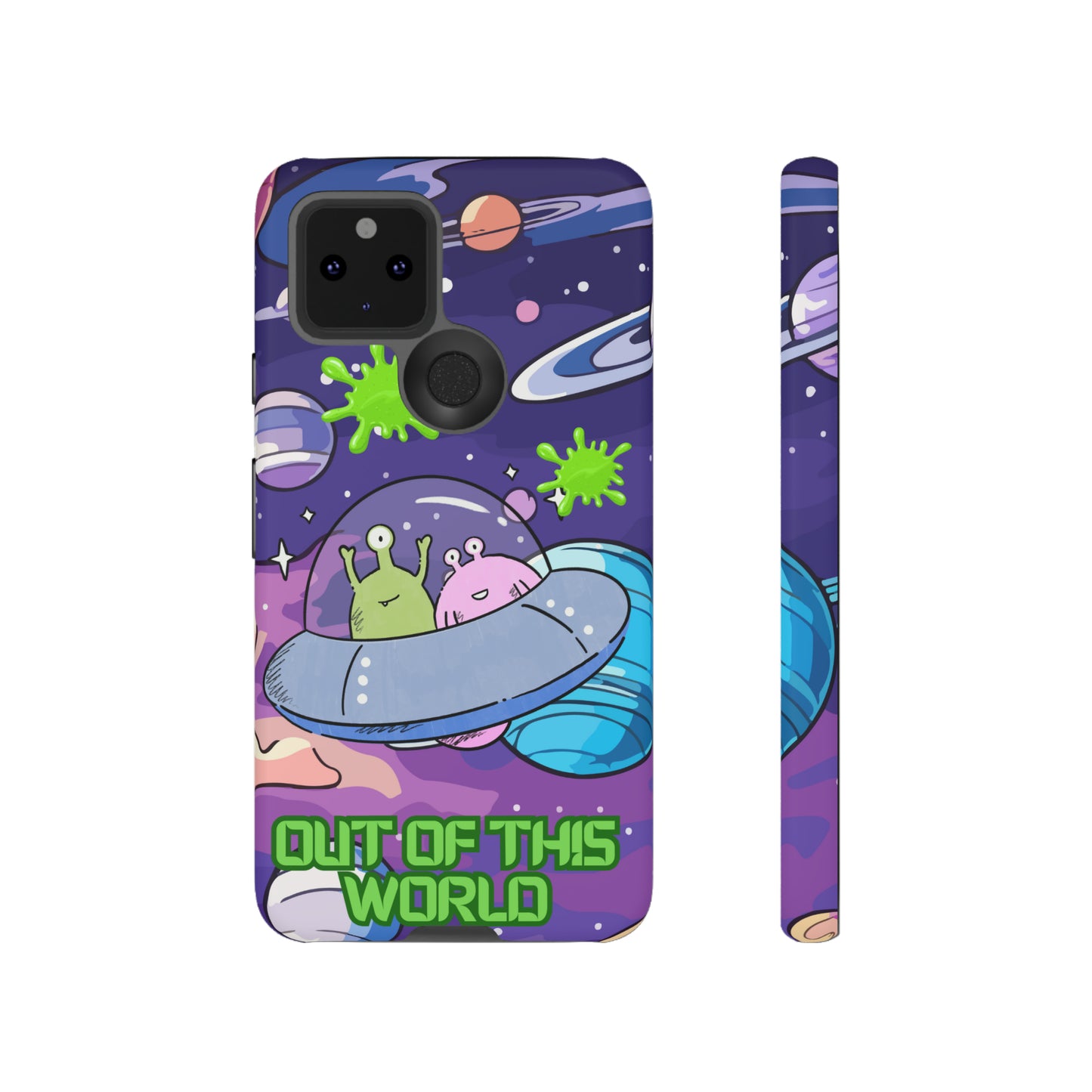 Alien Space protective phone case