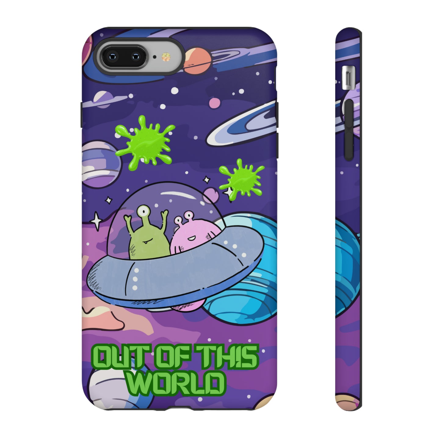 Alien Space protective phone case