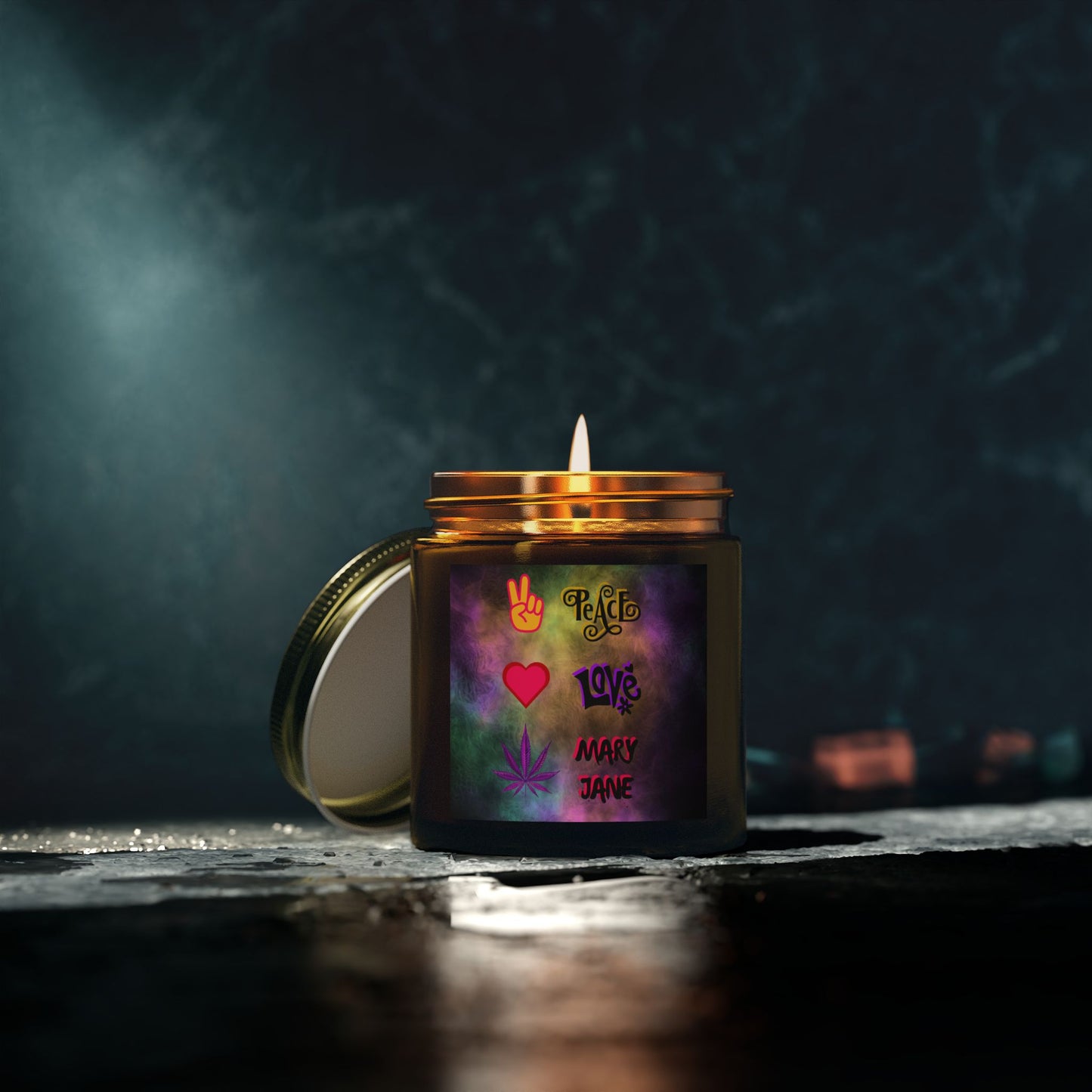 Peace & Love Scented Candle  4oz