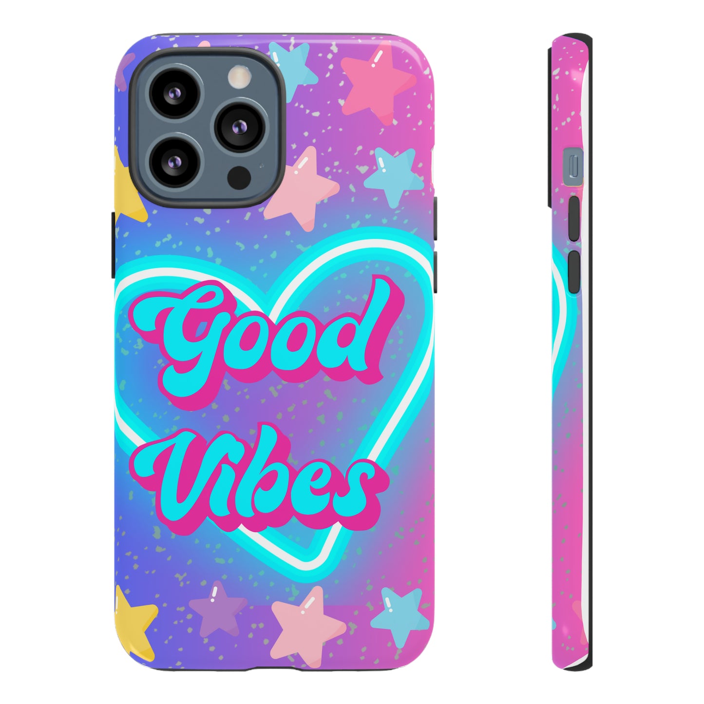 Good vibes girly phone case