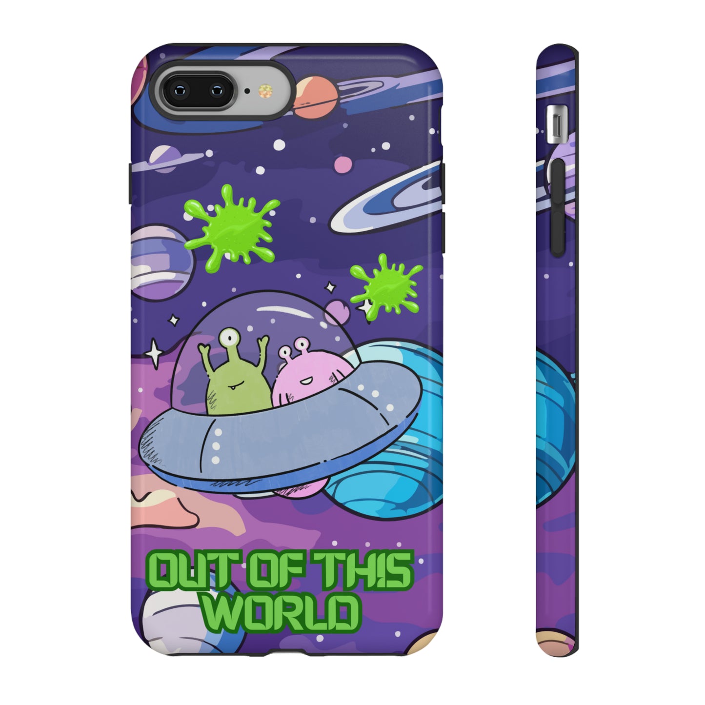 Alien Space protective phone case