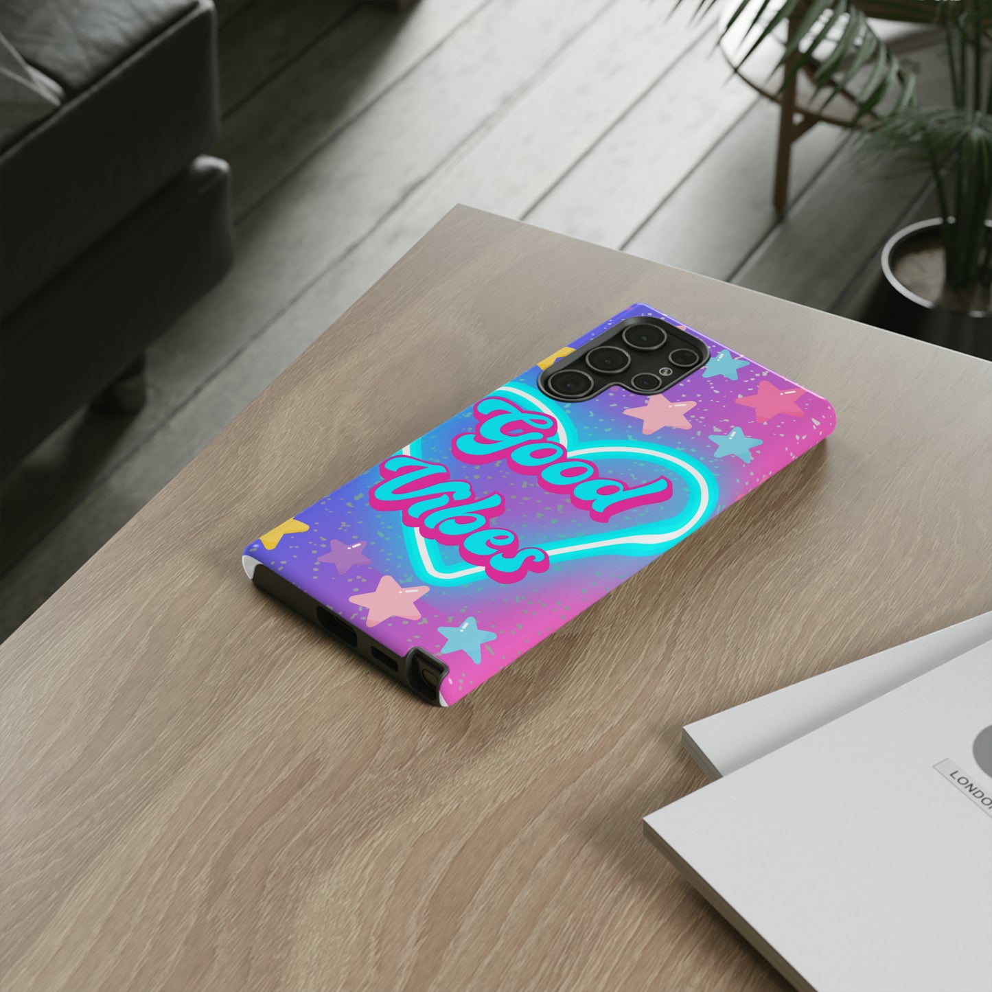 Good vibes girly phone case