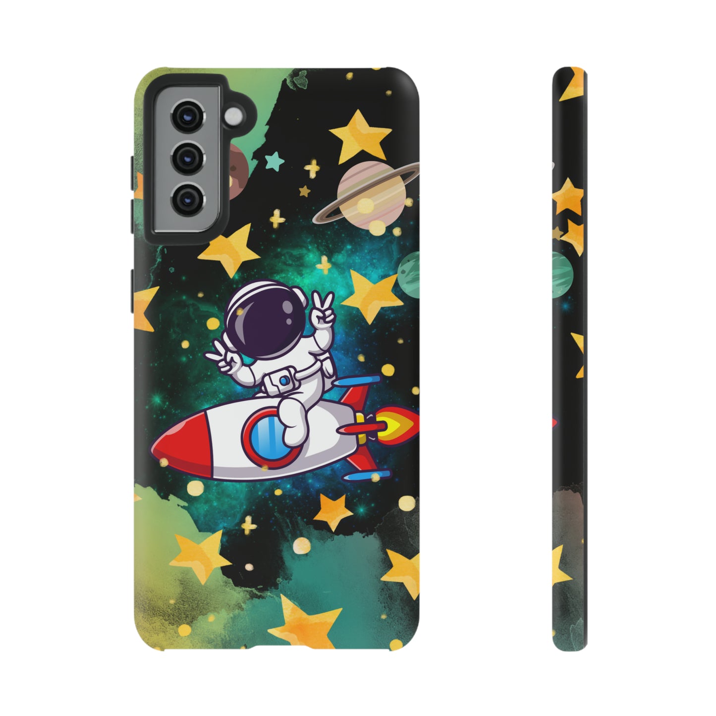 To the moon protective phone case