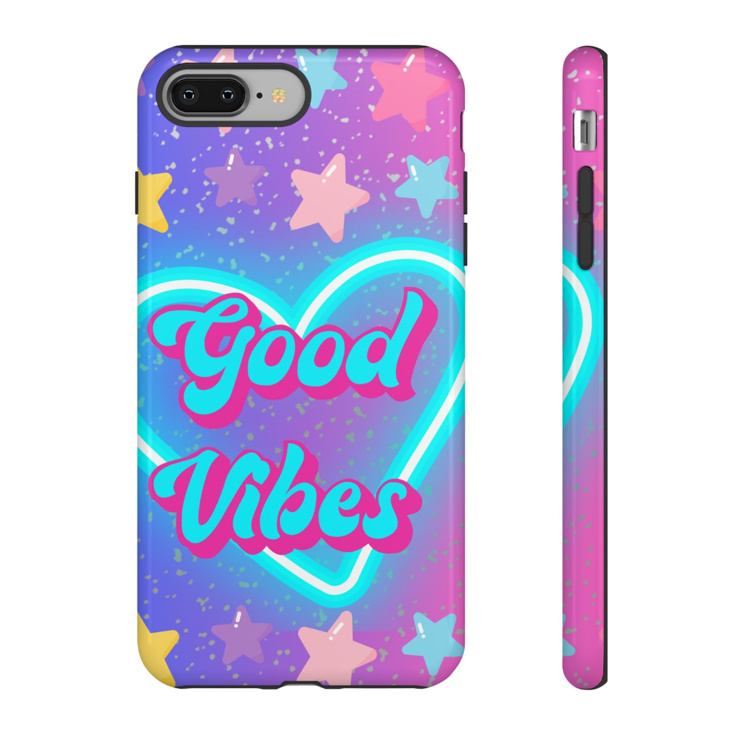 Good vibes girly phone case