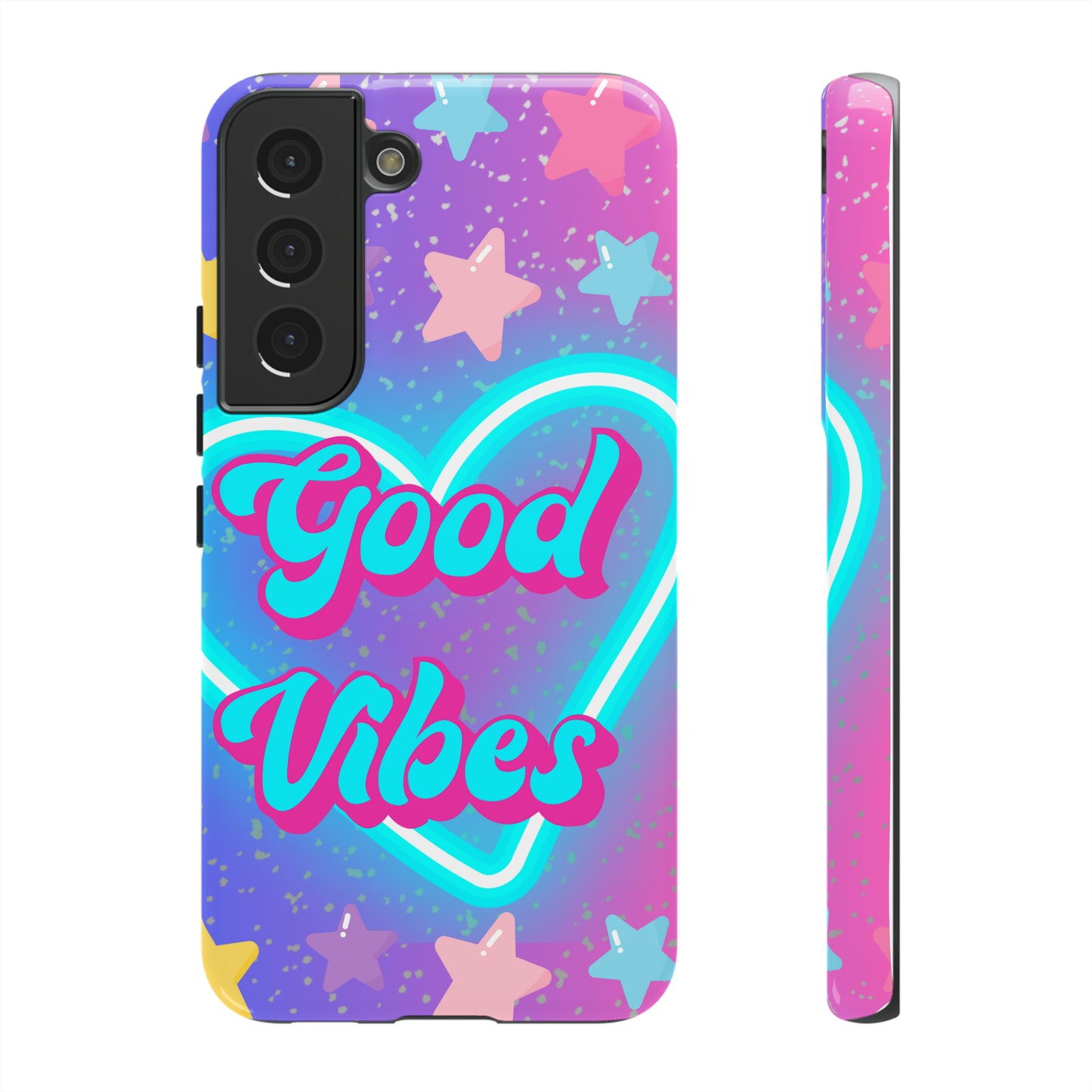 Good vibes girly phone case