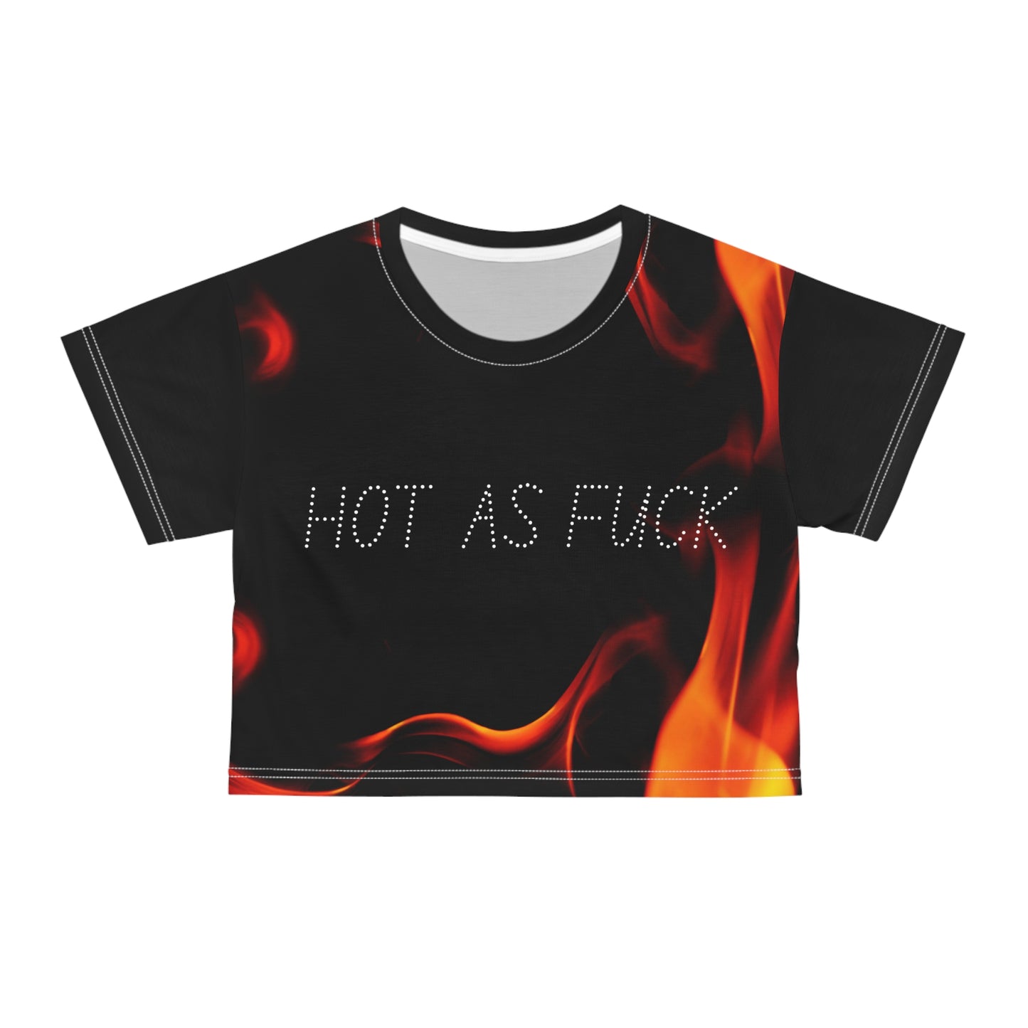 Hot As Fuck Crop Tee