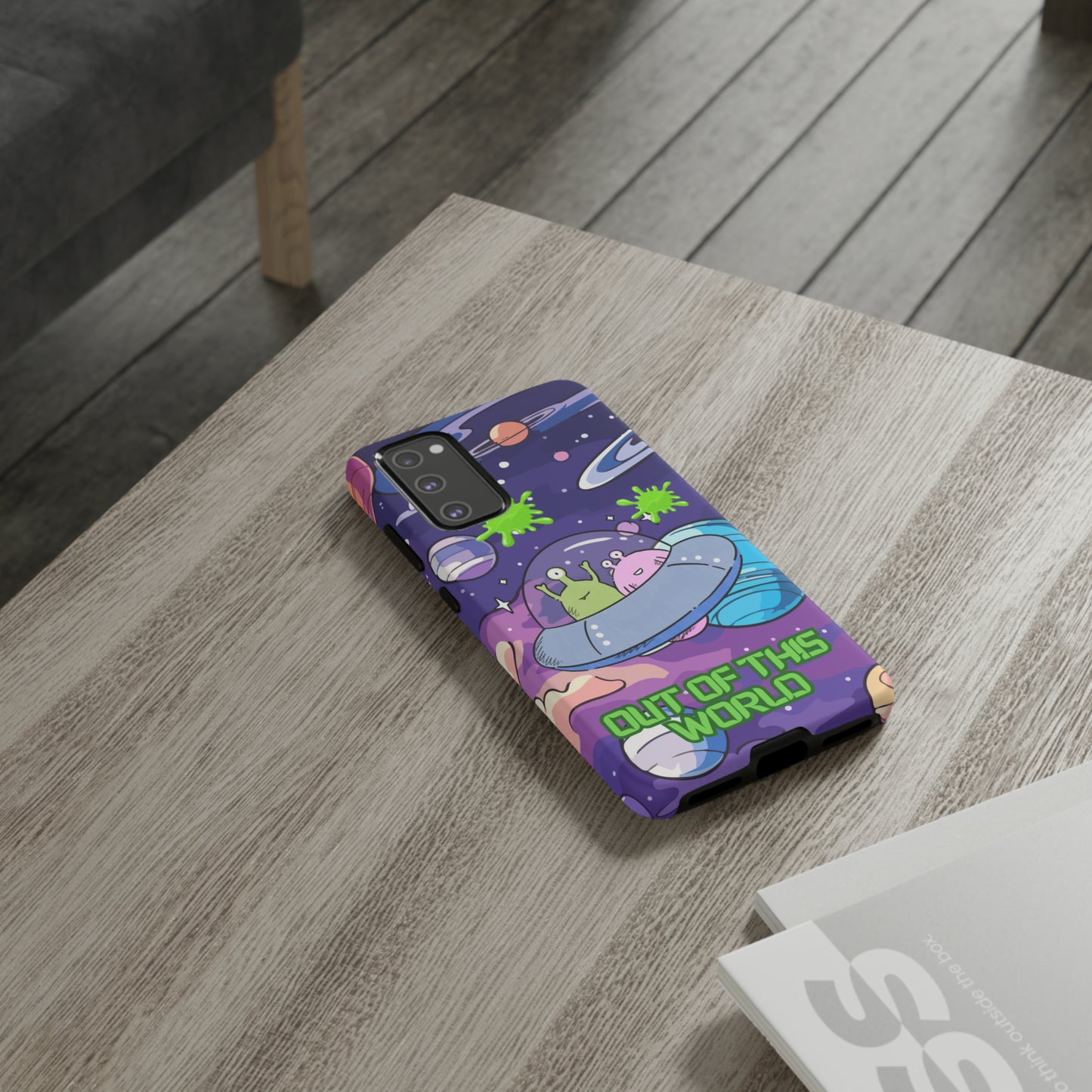 Alien Space protective phone case