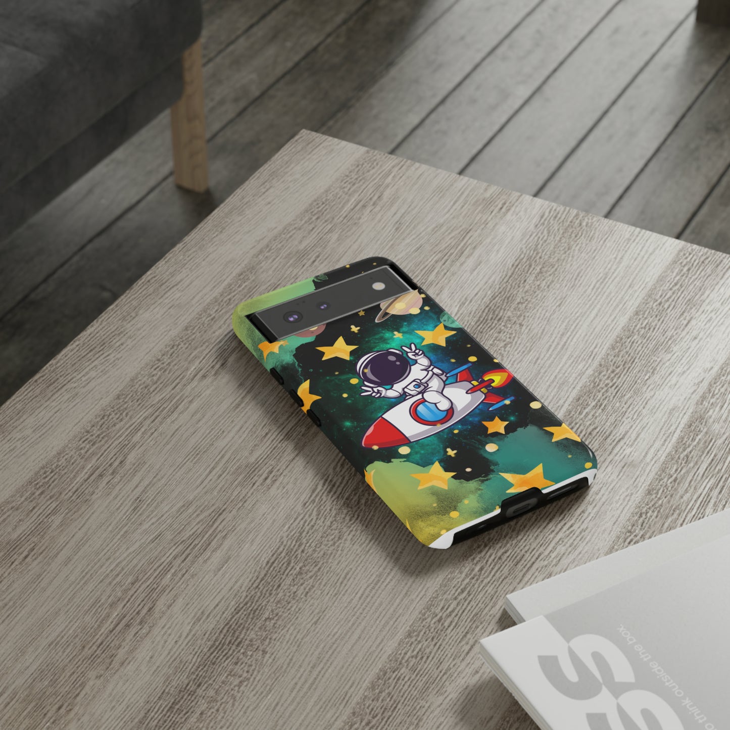To the moon protective phone case