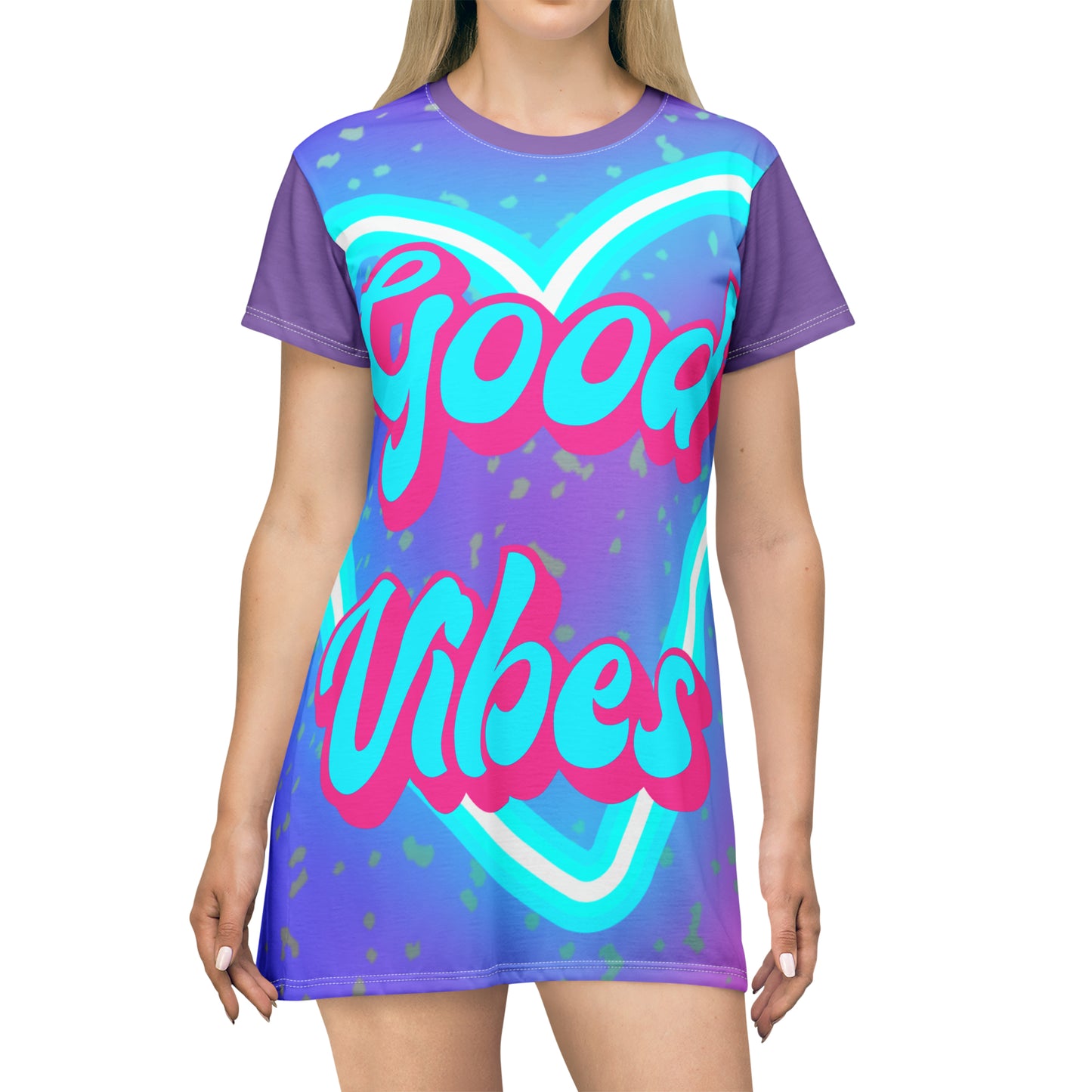 Good vibes T-Shirt Dress