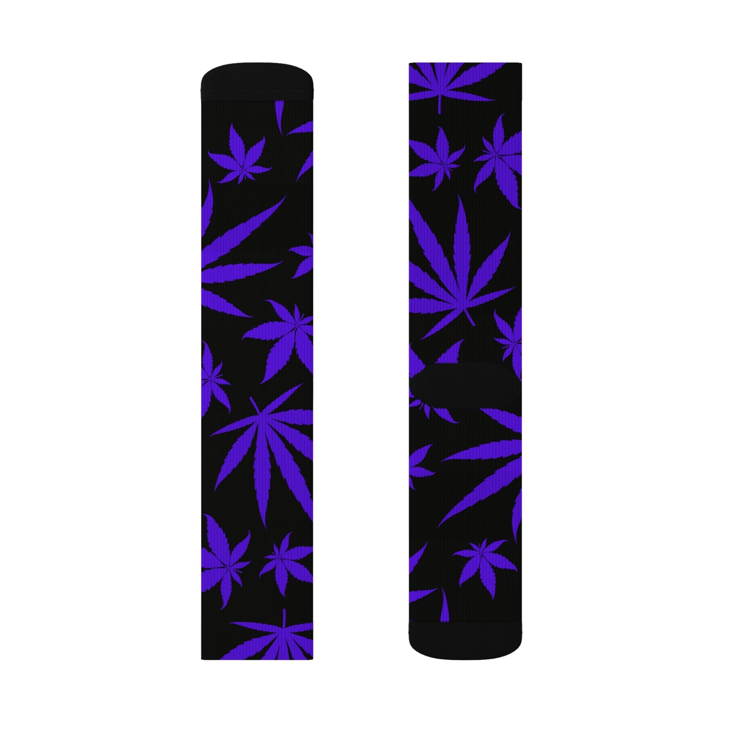 Purple Weed Socks