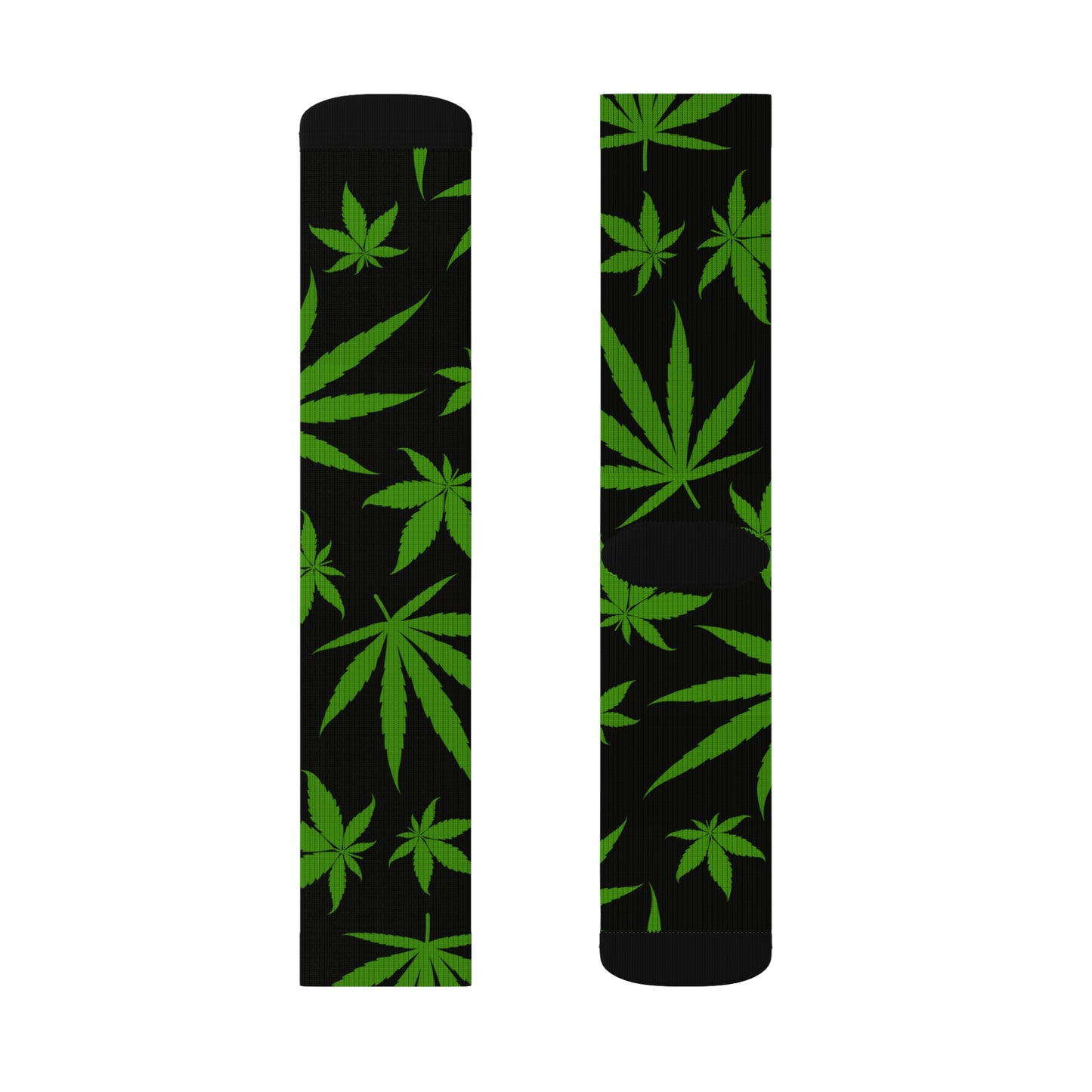 Green Weed Socks