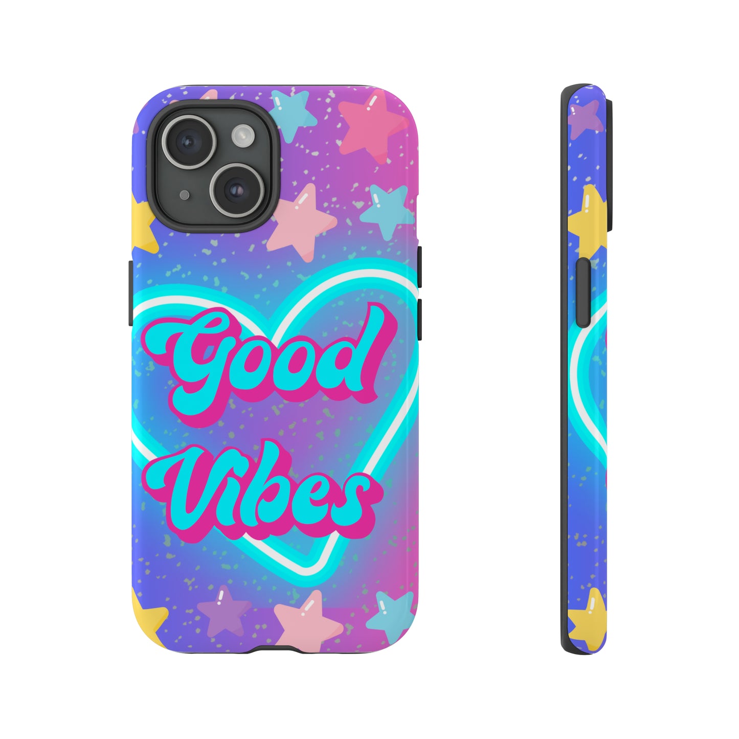Good vibes girly phone case