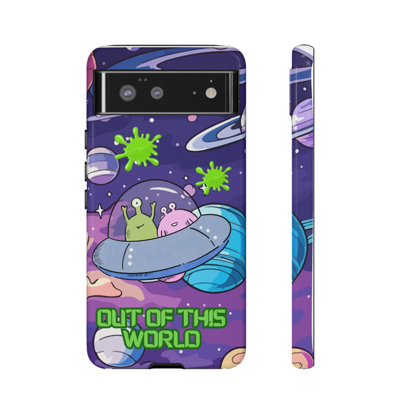 Alien Space protective phone case