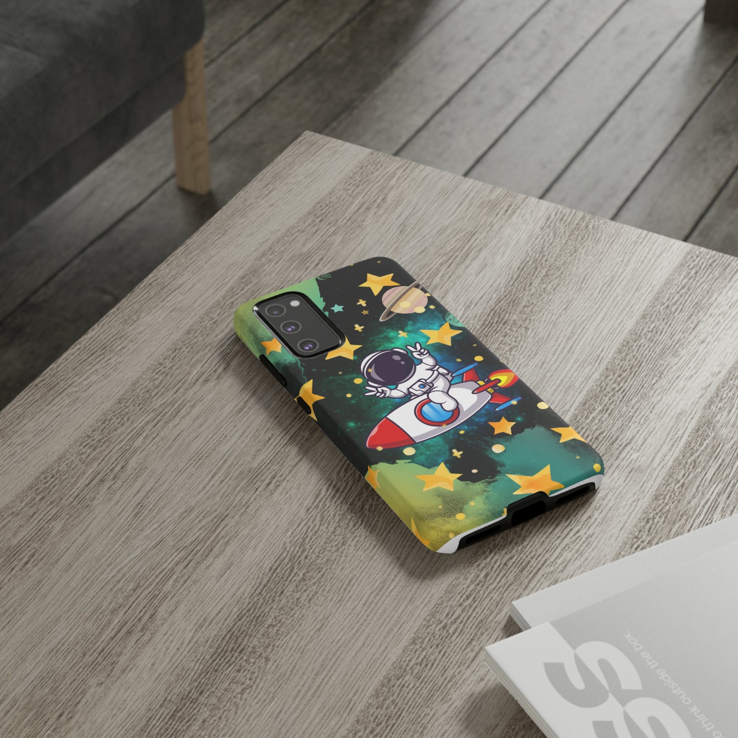 To the moon protective phone case