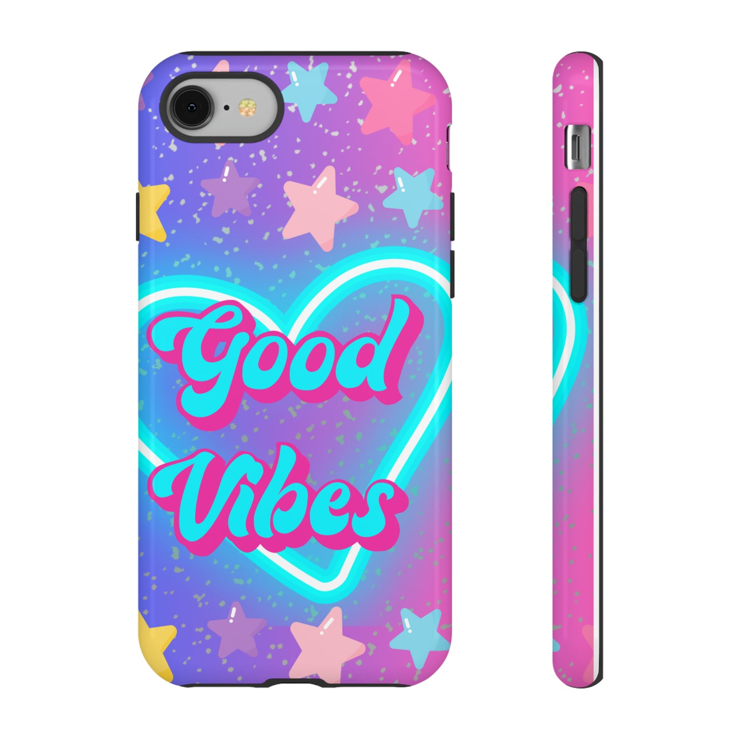 Good vibes girly phone case