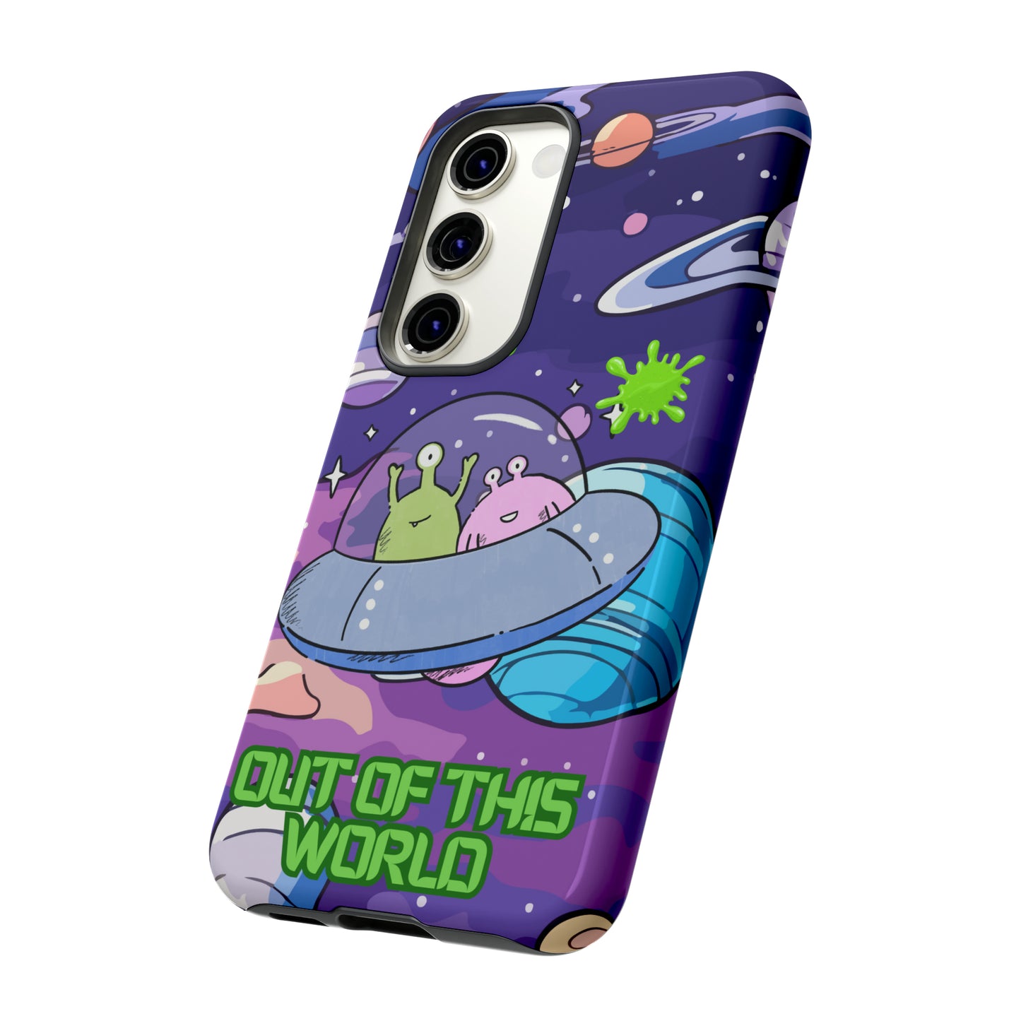 Alien Space protective phone case