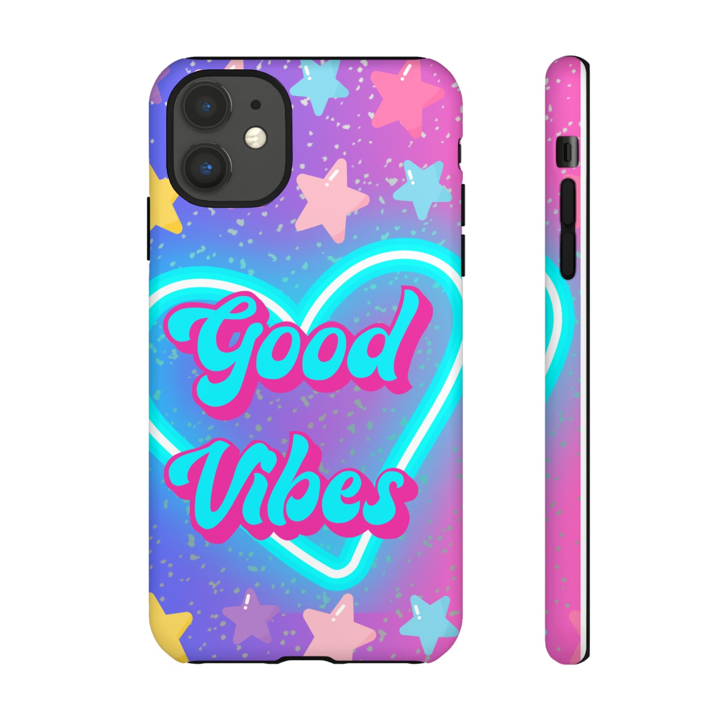 Good vibes girly phone case