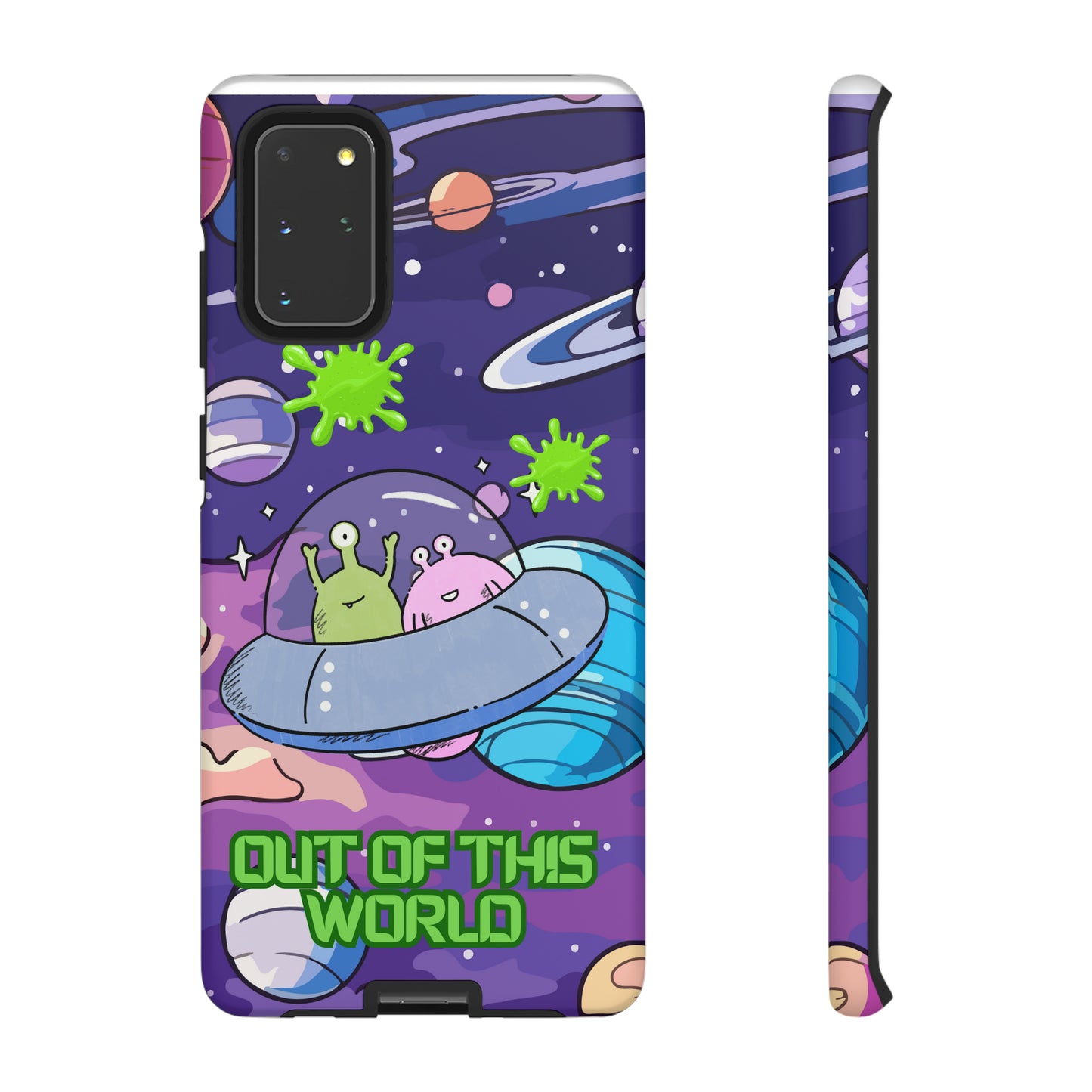 Alien Space protective phone case