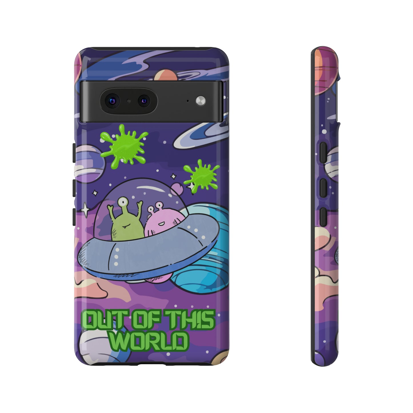 Alien Space protective phone case