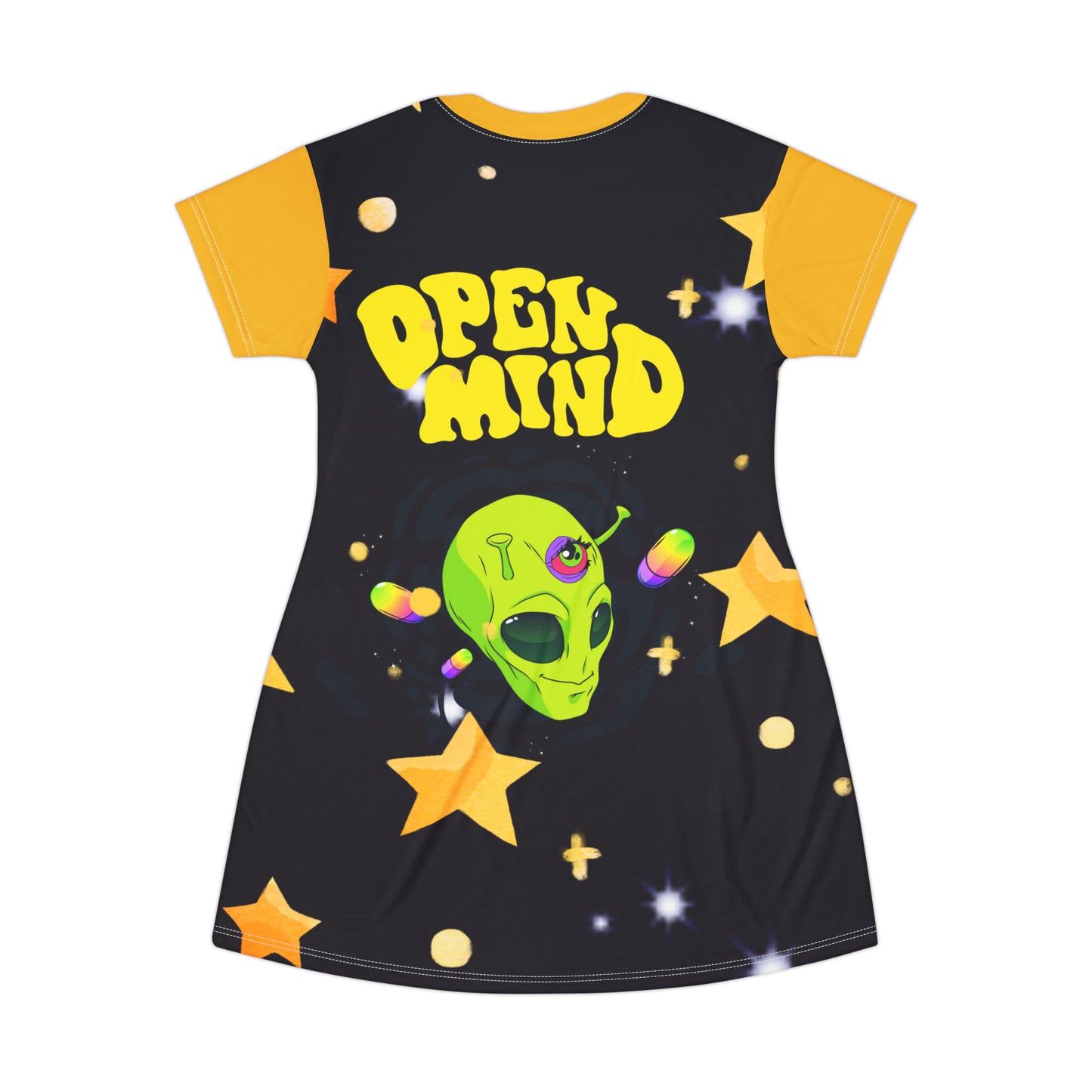 Open Mind T-Shirt Dress