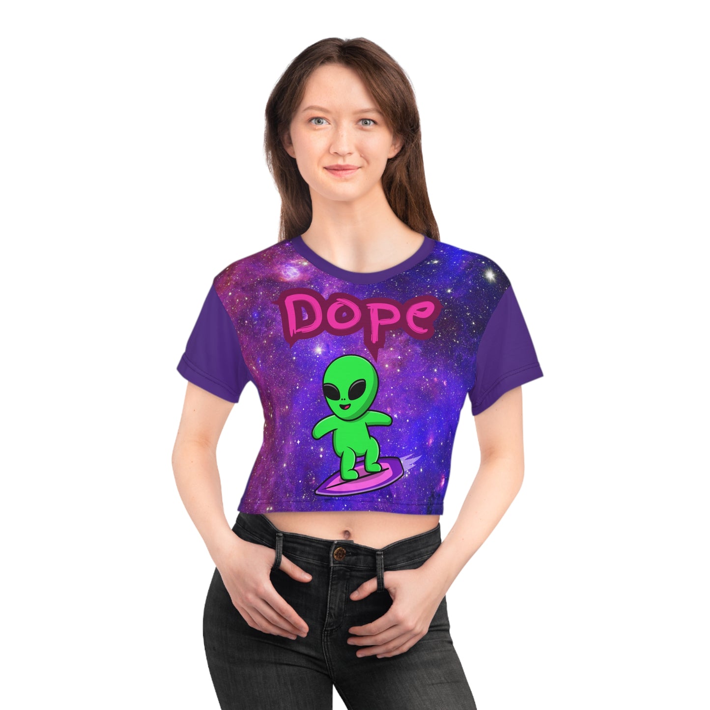 Dope Alien Crop Top