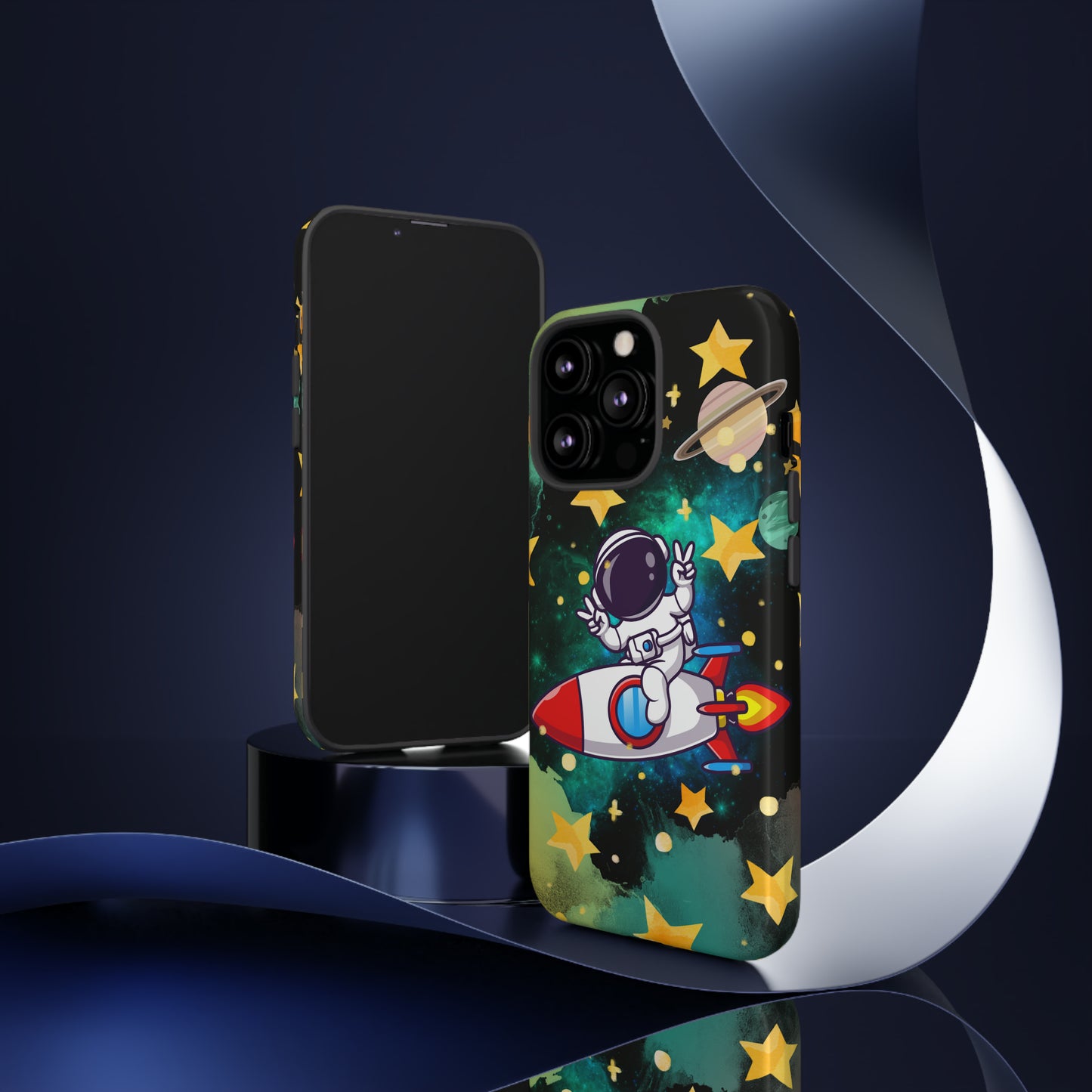 To the moon protective phone case