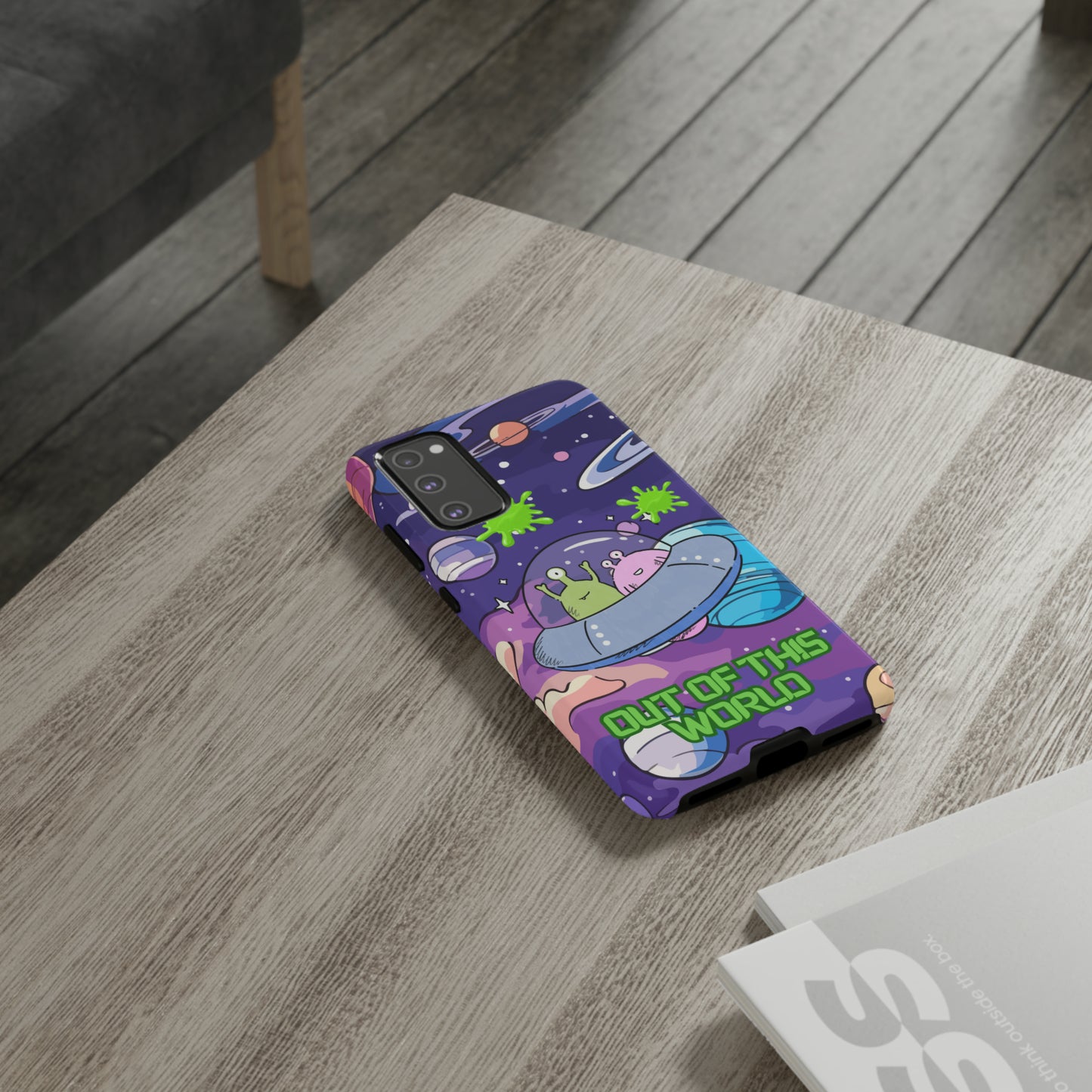 Alien Space protective phone case
