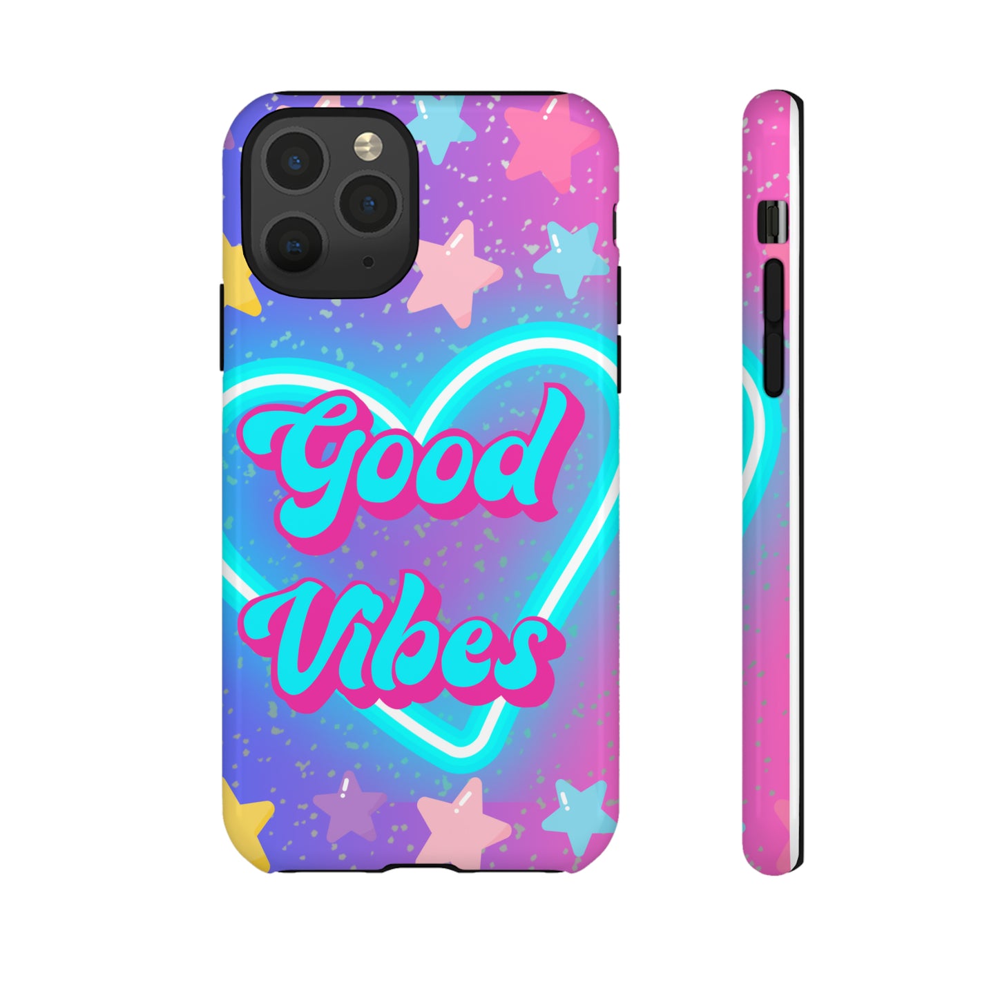 Good vibes girly phone case