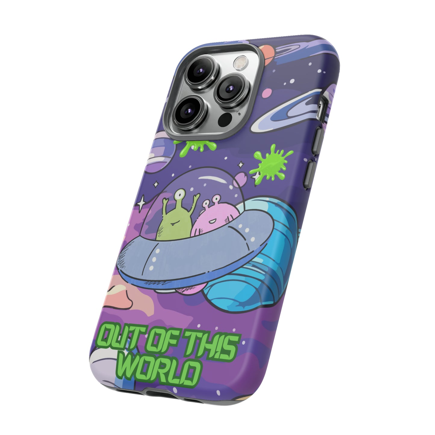 Alien Space protective phone case