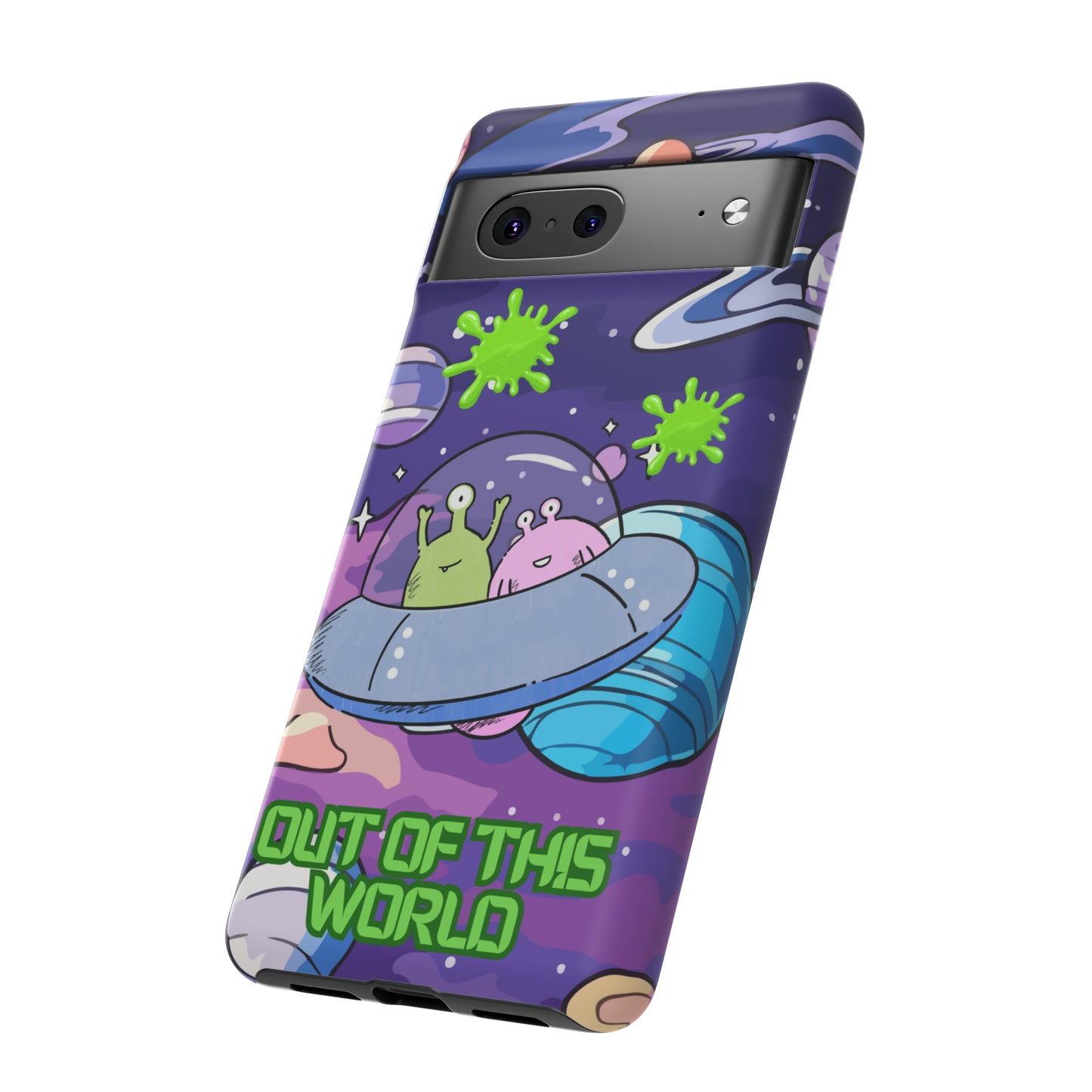 Alien Space protective phone case