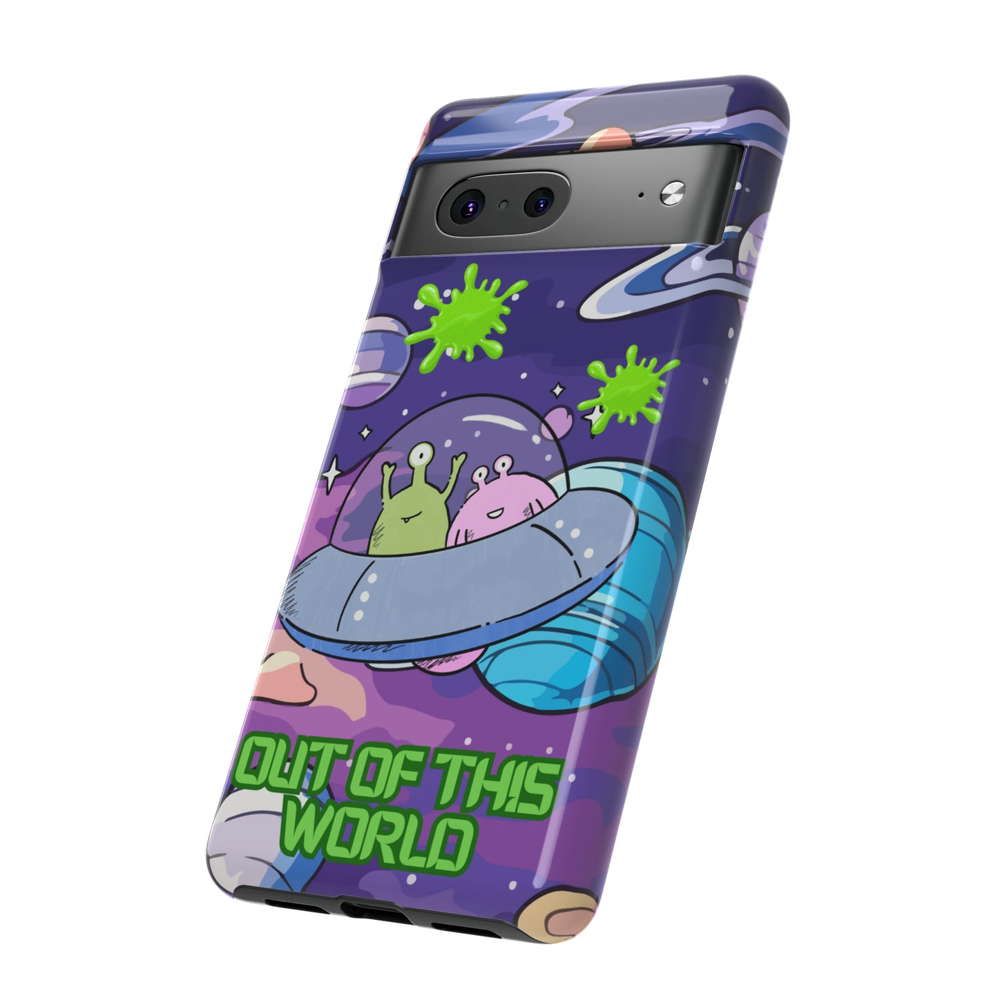 Alien Space protective phone case