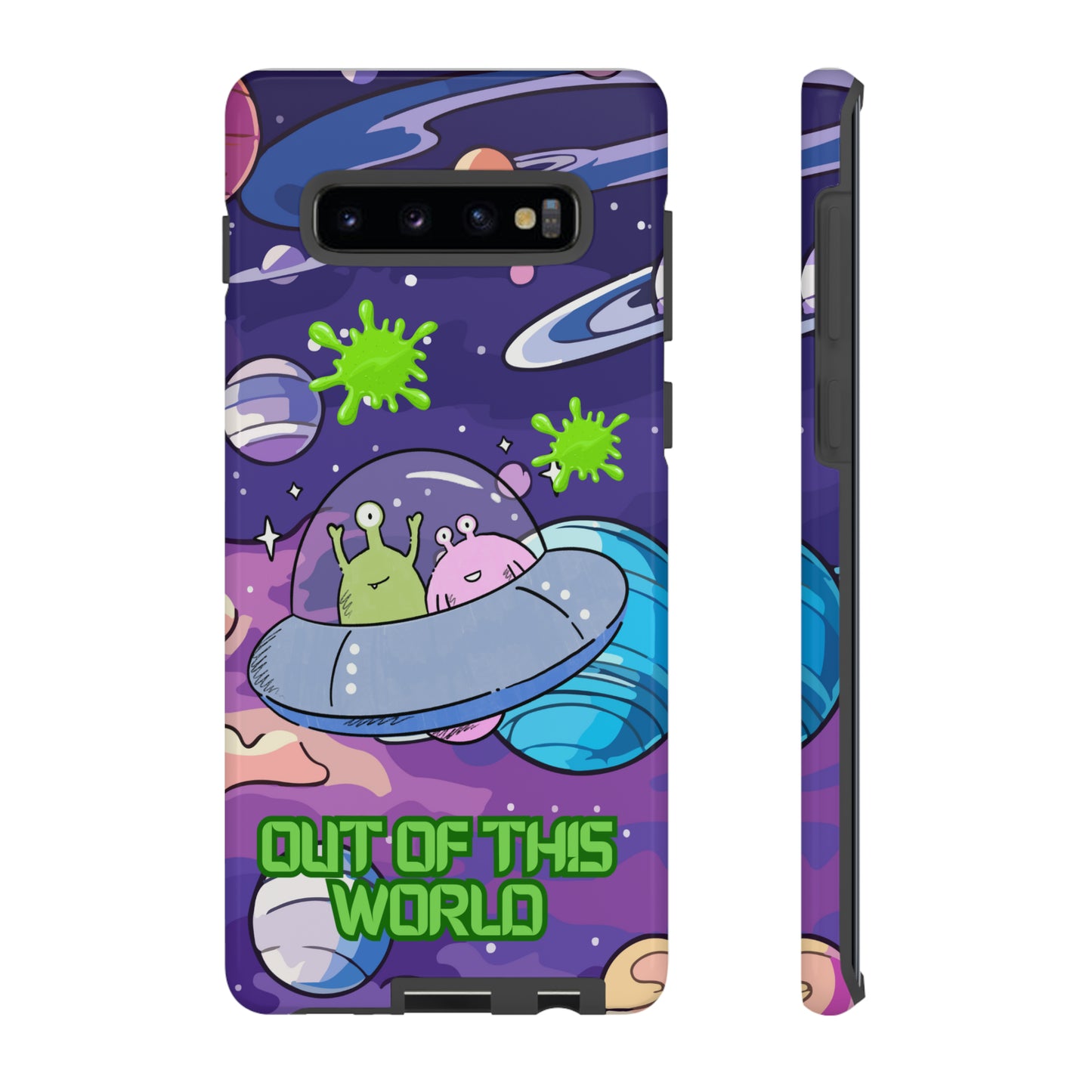 Alien Space protective phone case