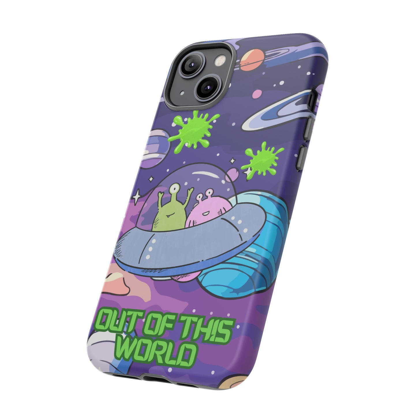 Alien Space protective phone case