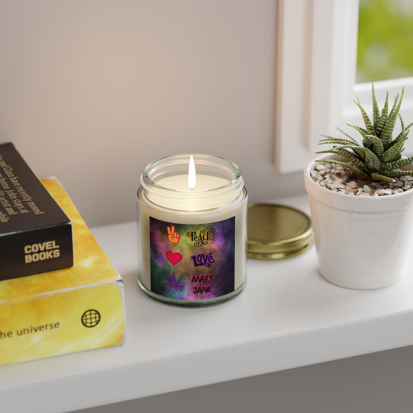 Peace & Love Scented Candle  4oz