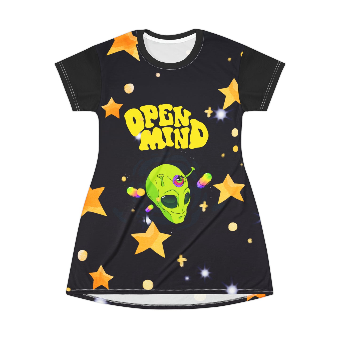 Open Mind T-Shirt Dress
