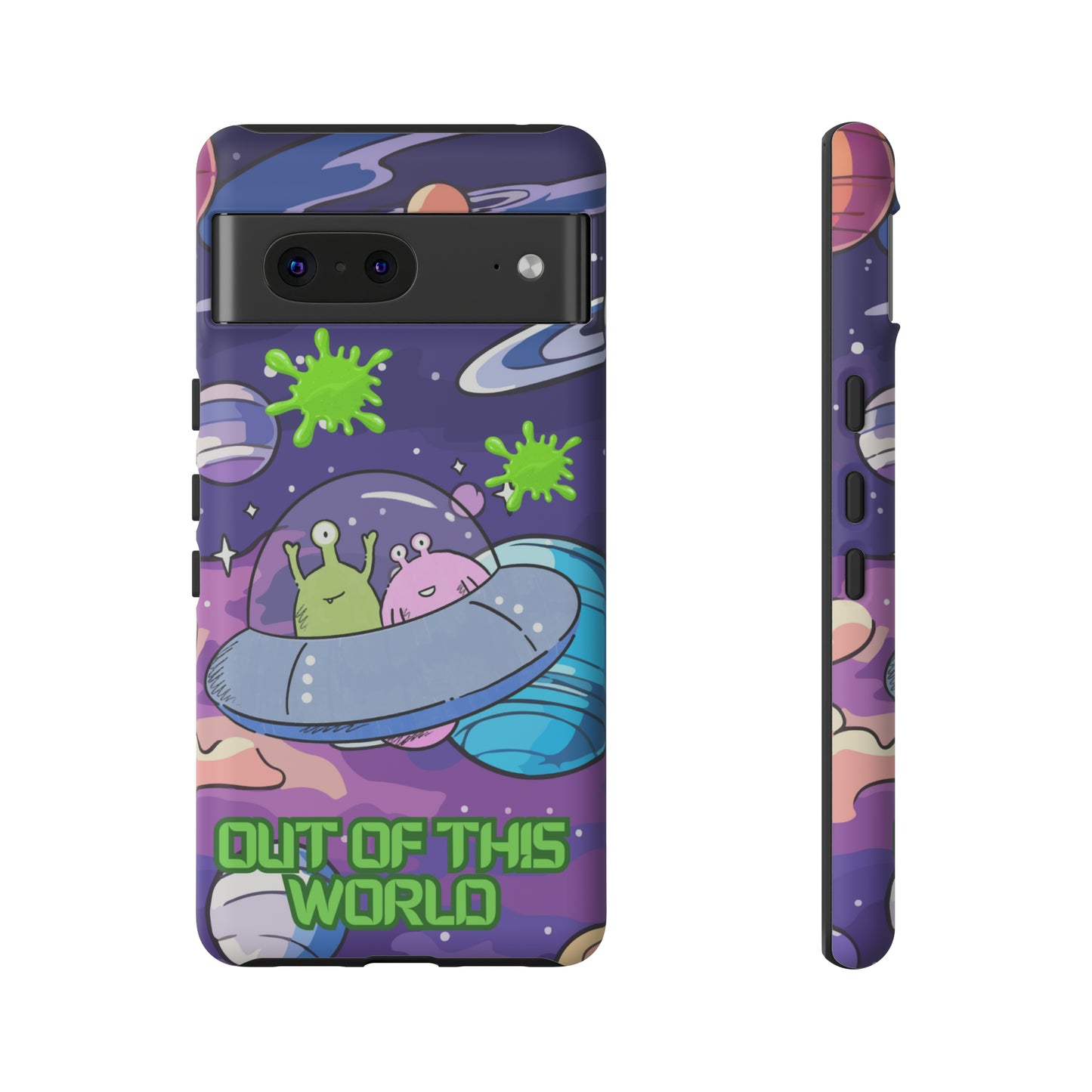 Alien Space protective phone case
