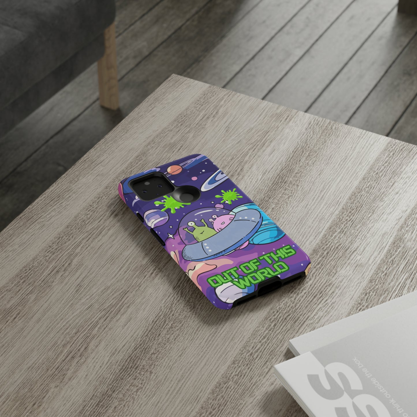Alien Space protective phone case