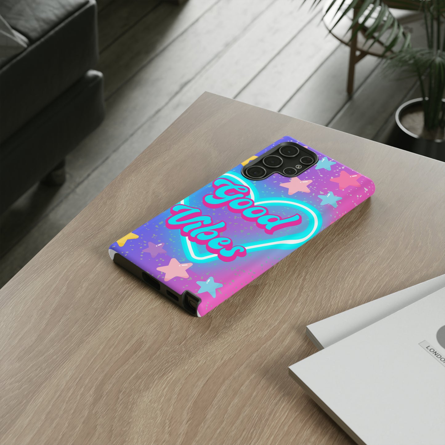 Good vibes girly phone case