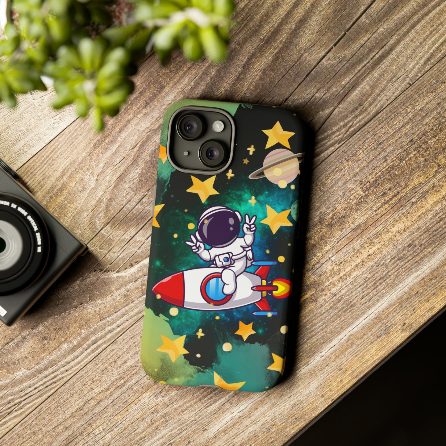 To the moon protective phone case